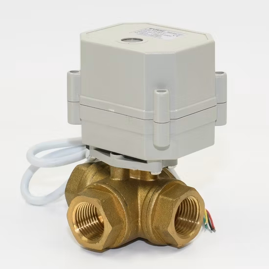 3방향 수류 전기 밸브 제어 1