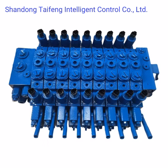 강력하고 내구성이 뛰어난 Trm15s 과부하 밸브가 있는 전기 비례 유압 방향 제어 밸브