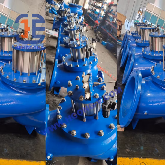 API/DIN 주철 수처리 장비 평상시 열림 솔레노이드/유압/공압/물 흐름 제어 밸브